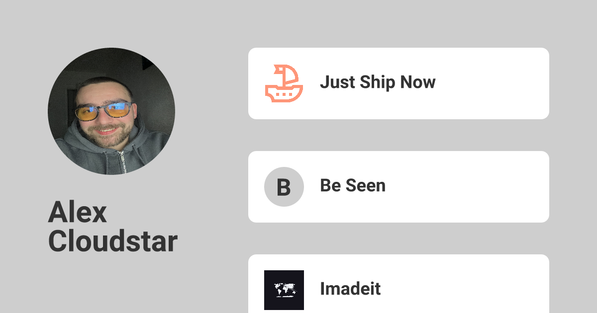 Alex Cloudstar | Indie Page