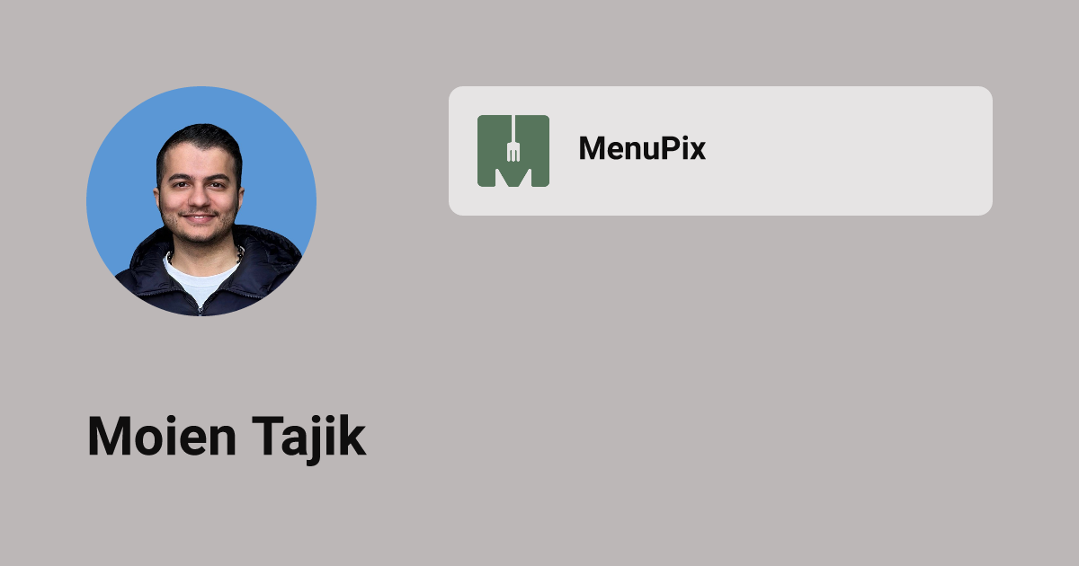 Moien Tajik | Indie Page