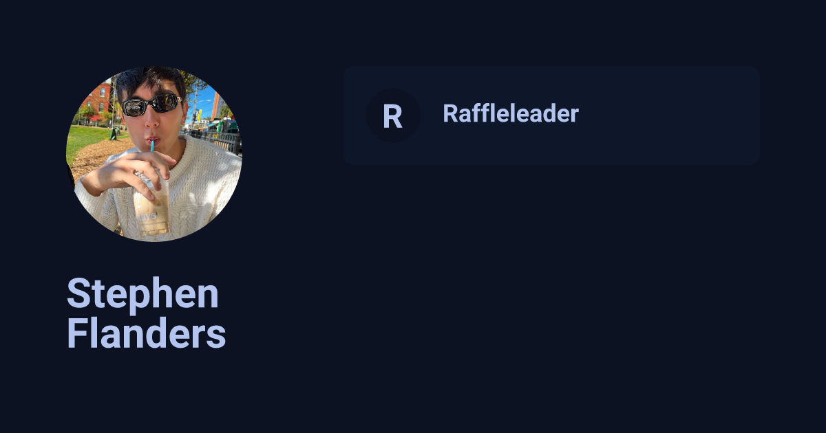 Stephen Flanders Indie Page